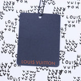 Flat lay presentation of Louis Vuitton luxury clothing with runway-inspired design