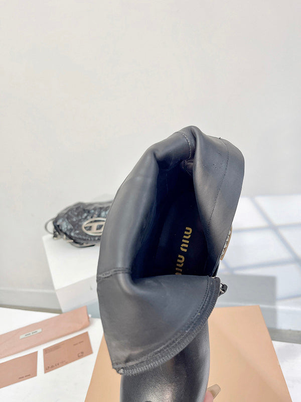 Miu Miu luxury shoes close-up — premium authentic designer style