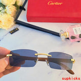 Side view of Cartier unisex sunglasses