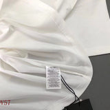 Side profile of Lacoste luxury clothing with tailored silhouette
