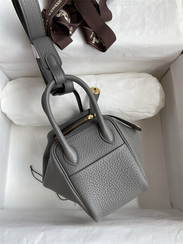 Close-up detail of polished bag design