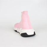 Balenciaga Nude Pointed-Toe Flats - Heel Detail View