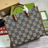 Back view of signature statement women's handbag – women's designer-style accessory