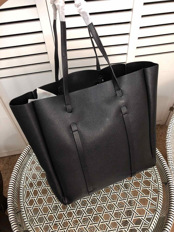 Top view of sleek premium women's handbag – women's premium purse