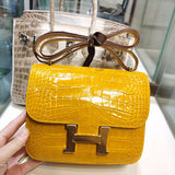 Close-up detail of sleek bag design
