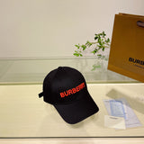Front view of Burberry unisex cap
