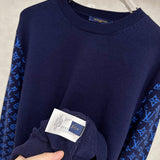 Side profile of Louis Vuitton luxury clothing with contemporary cut