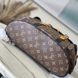  Modern handbag carried on shoulder