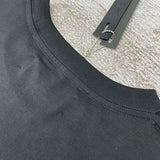 Close-up of Amiri t-shirt craftsmanship