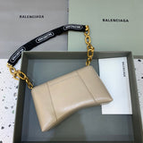 Structured Premium PU Leather Handbag - Signature Hardware Accents | Women's Designer-Inspired Purse #267 - close-up detail shot (image 3) of designer-inspired handbag