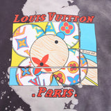 Side profile of Louis Vuitton luxury clothing with everyday silhouette