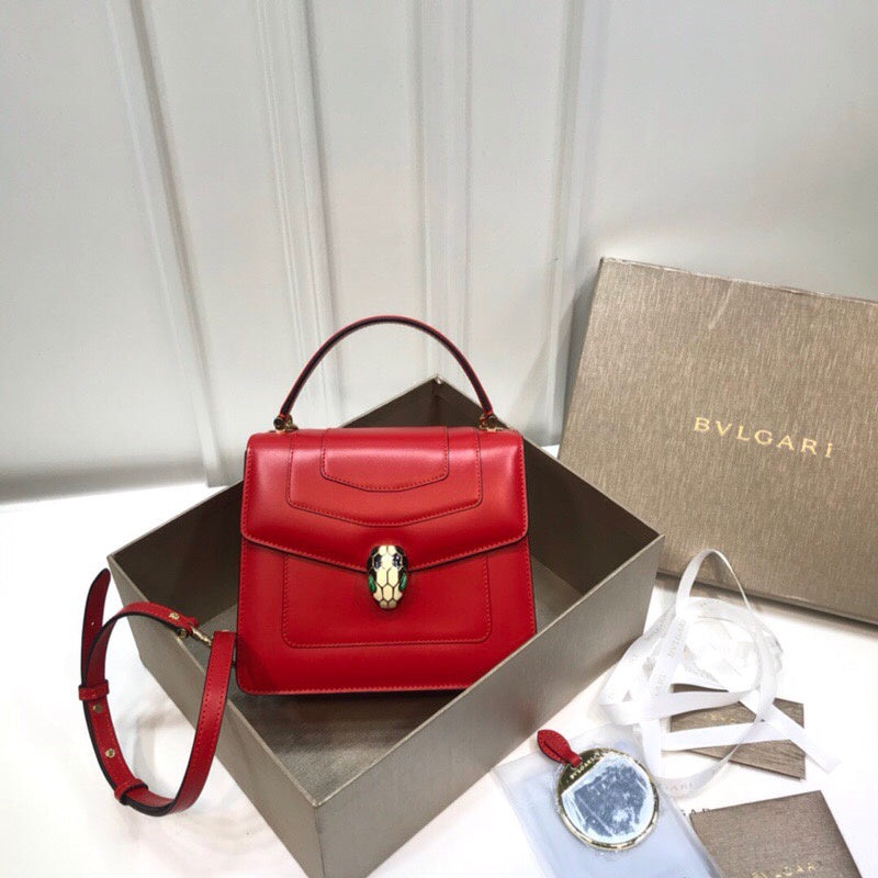 Chic Faux Leather Handbag - Refined Silhouette | Women's Designer-Inspired Purse #1767 - front view (image 1) of designer-inspired handbag