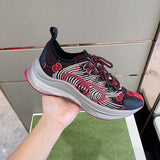 Gucci fresh white-and-black luxury sneakers view 6 minimalist modern build
