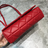 Structured Faux Leather Handbag - Modern Structured Build | Women's Fashion Handbag #789 - hardware and detail close-up (image 5) of designer-inspired handbag