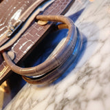 Streamlined handbag styled for everyday wear