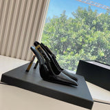 Saint Laurent designer shoes full view