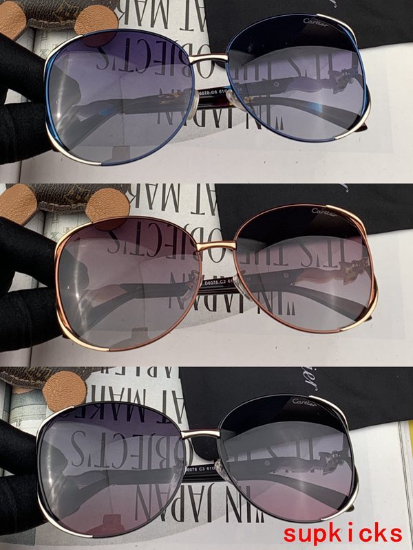 Lifestyle view of Cartier unisex sunglasses