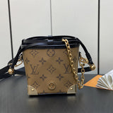  Understated crossbody bag front view