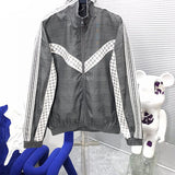 Front view of Louis Vuitton luxury clothing with relaxed-fit cut