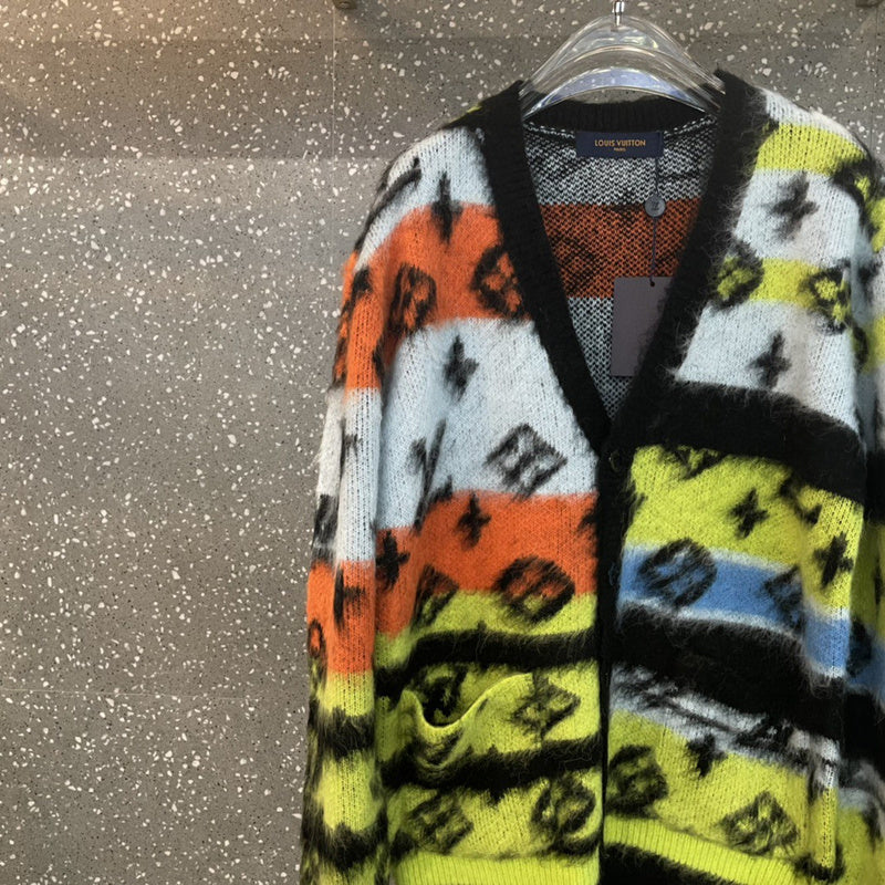 Back view of Louis Vuitton luxury clothing with contemporary cut