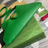 Interior view of structured premium bag