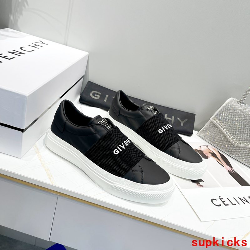 Givenchy Red Chunky Platform Sneakers - Detail Shot of Craftsmanship