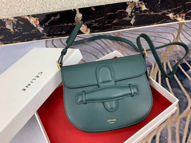 Side profile of sleek statement women's handbag – women's premium purse