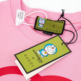 Full styled look of Gucci luxury clothing with everyday silhouette
