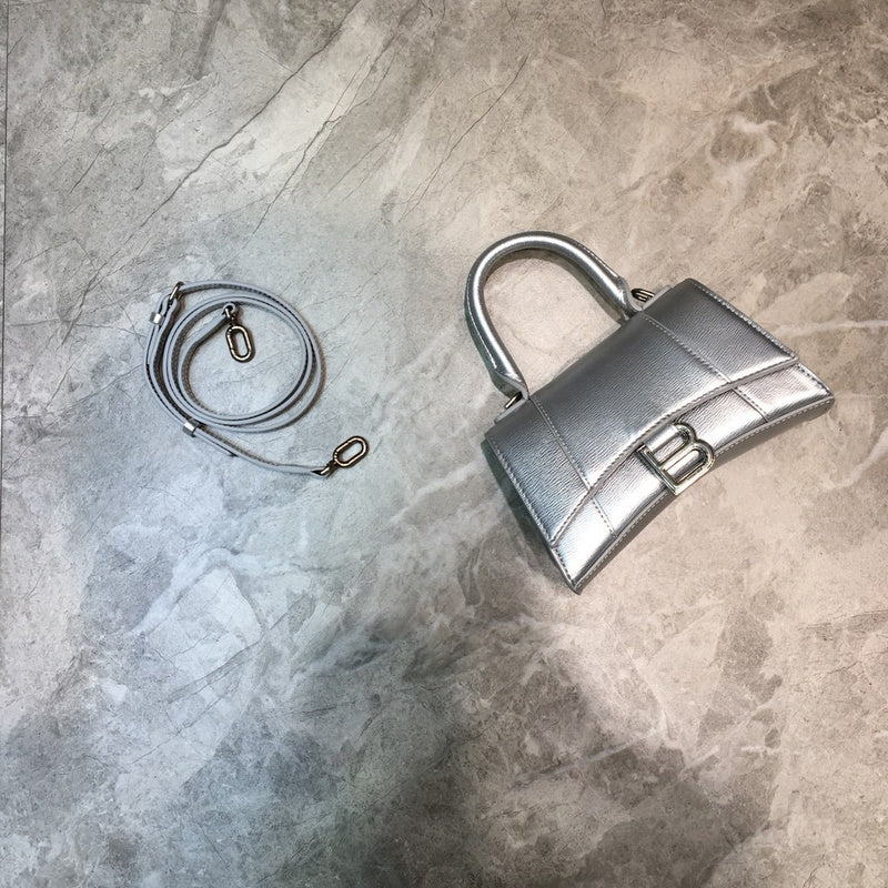 Polished Vegan Leather Handbag - Everyday Elegance | Women's Premium Handbag #869 - front view (image 1) of designer-inspired handbag