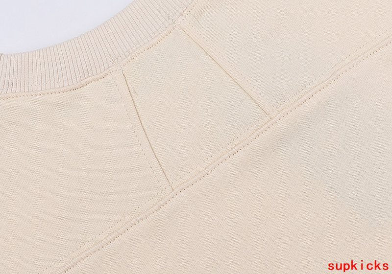 Side profile of Rhude luxury clothing with everyday silhouette