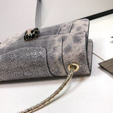 Structured Vegan Leather Handbag - Statement Silhouette | Women's Everyday Carry Handbag #1785 - styled full view (image 7) of designer-inspired handbag