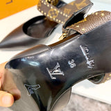 Louis Vuitton luxury shoes close-up — premium authentic designer style