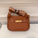  Classic satchel carried on shoulder 16