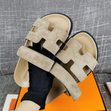 Hermes sandals Style 114 - side profile detail