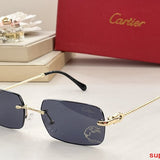 Front view of Cartier unisex sunglasses