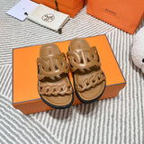 Hermes sandals Style 212 - side profile detail
