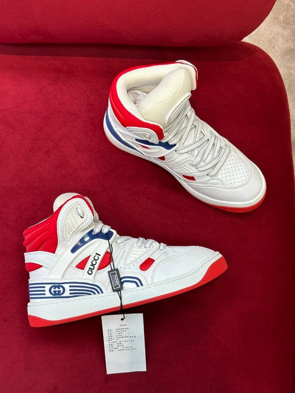 Gucci classic monochrome luxury sneakers view 7 low-top design