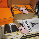 Hermes sandals Style 122 - angled studio shot