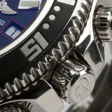 Close-up detail view of Breitling unisex watch