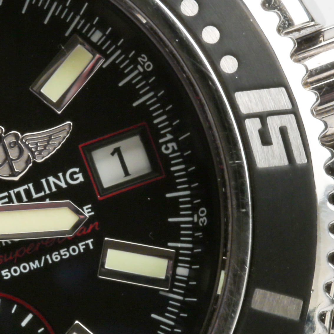 Lifestyle view of Breitling unisex watch