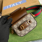 Back view of sleek polished women's handbag – women's designer-style accessory