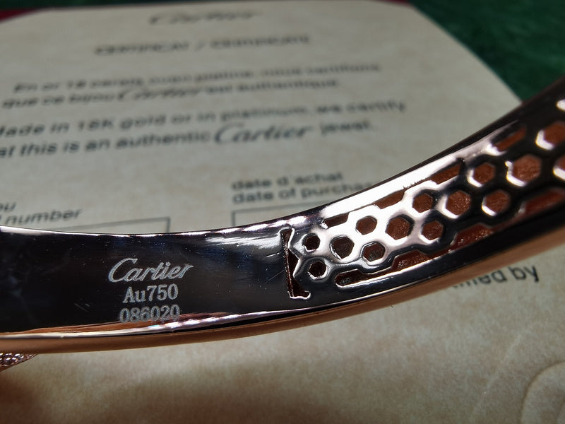 Full view of Cartier unisex jewelry piece