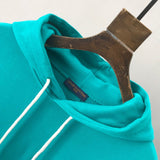 Full styled look of Louis Vuitton luxury clothing with logo-detail design