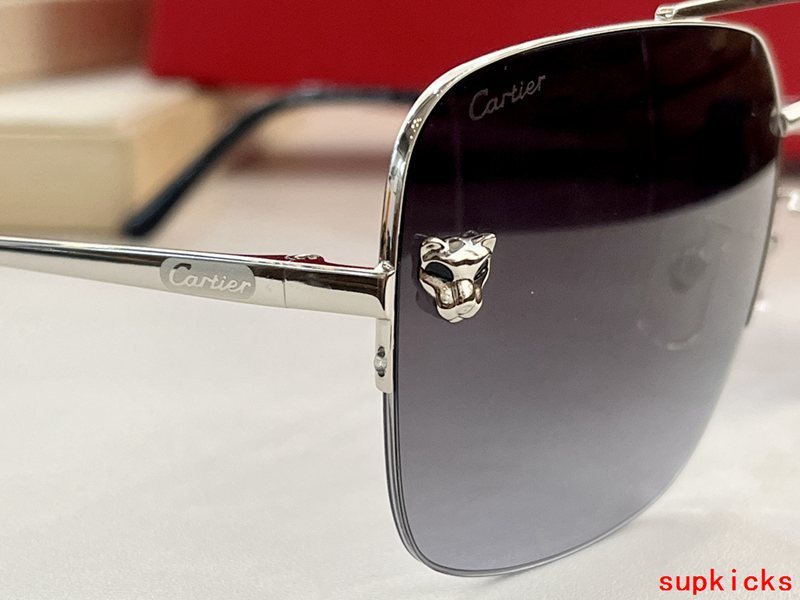 Lifestyle view of Cartier unisex sunglasses