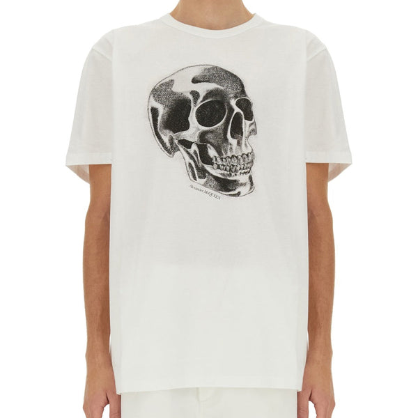 Alexander McQueen tee shirts luxury designer piece front view