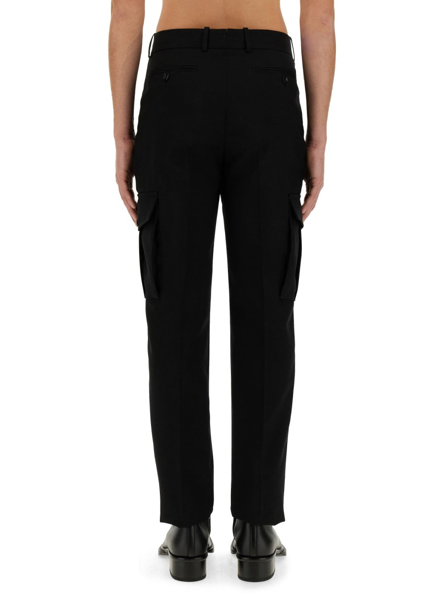 Alexander McQueen pants side profile designer luxury fashion