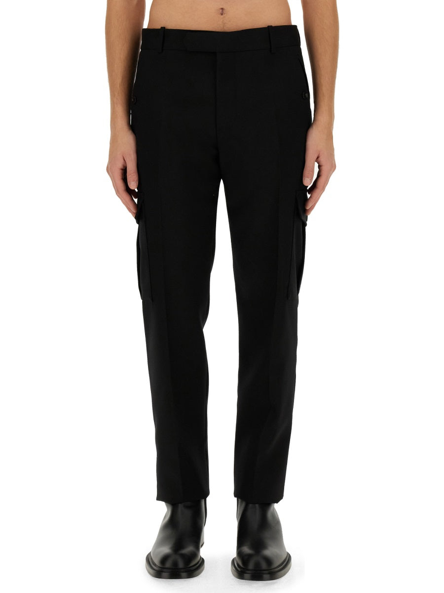 Alexander McQueen pants luxury designer piece front view