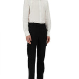 Alexander McQueen premium pants detail and craftsmanship close-up