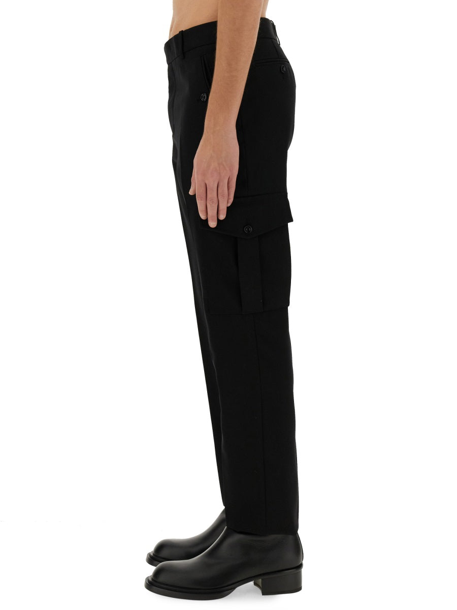 Alexander McQueen Pants? Alexander Mcqueen Men Military Pants Tailored Everyday Designer Pants