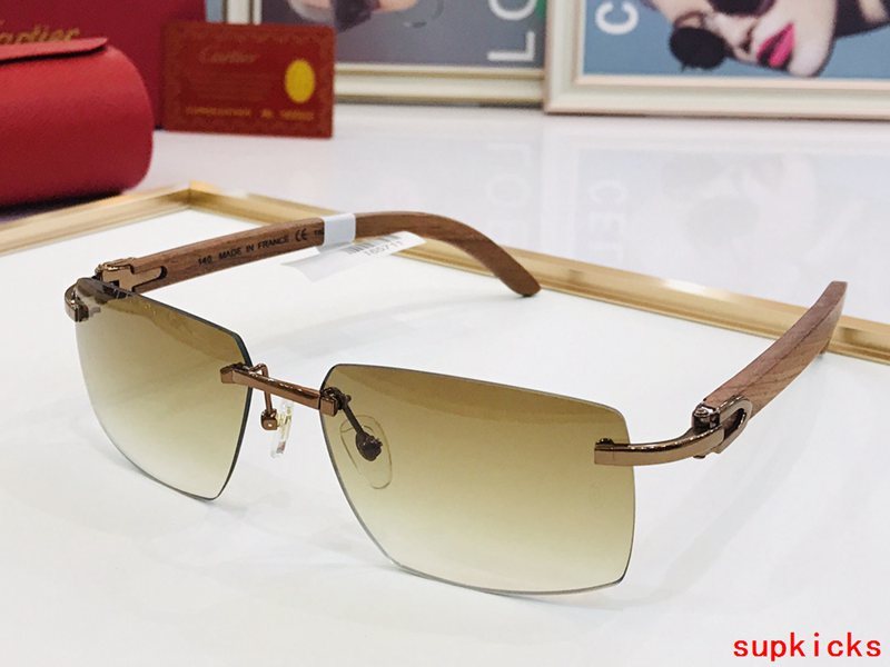 Full view of Cartier unisex sunglasses
